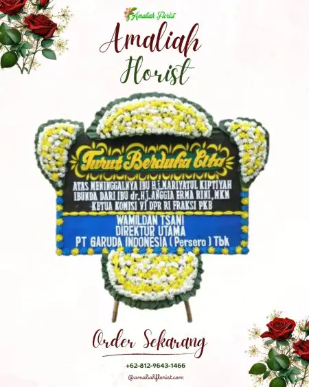 Papan Bunga Duka anjatan